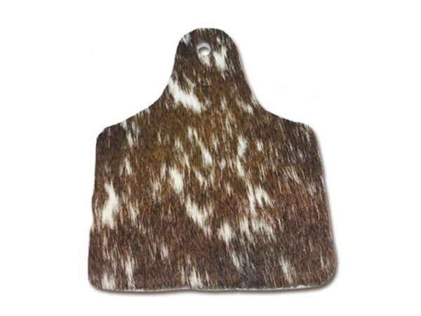 Coasters-Cow Tag-Brown and White - Image 3