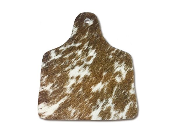 Coasters-Cow Tag-Brown and White - Image 2