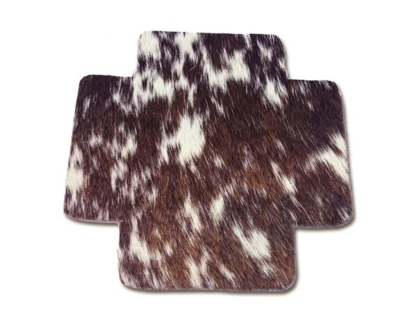 Coasters-Cross-Brown and White - Image 3