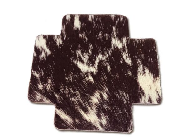 Coasters-Cross-Brown and White - Image 2